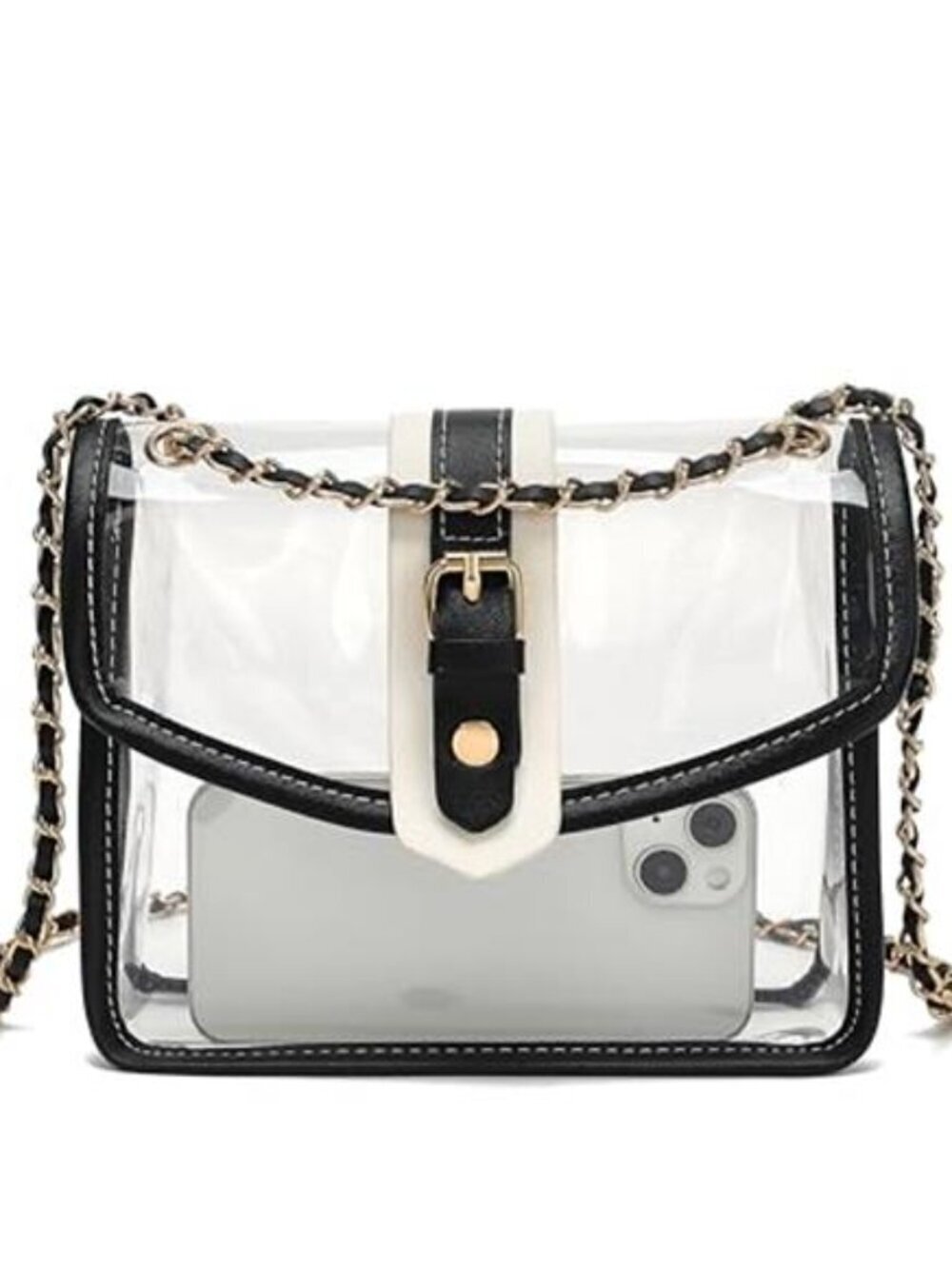 Clear Stadium Crossbody Bag 2-in-1 Concert Sports Approved